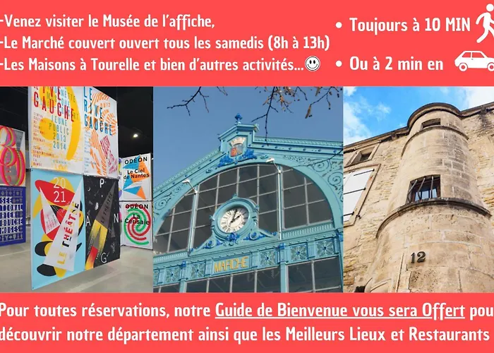Proche Centre, Gare, Parc, Parking By Maison Bonhage